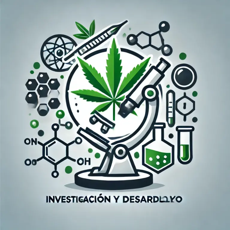 DALL·E 2024 08 11 10.38.12 A professional and modern logo for a company named Investigacion y Desarrollo that focuses on research centers and pharmaceutical development relate 1 768x768
