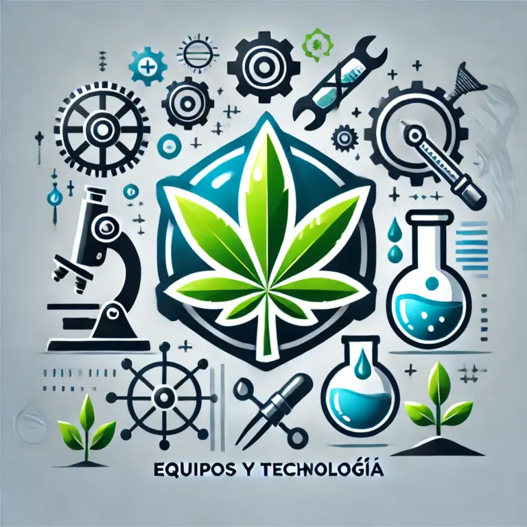 DALL·E 2024 08 11 10.42.47 A professional and modern logo for a company named Equipos y Tecnologia that focuses on equipment suppliers and agricultural technology in the canna 1 768x768